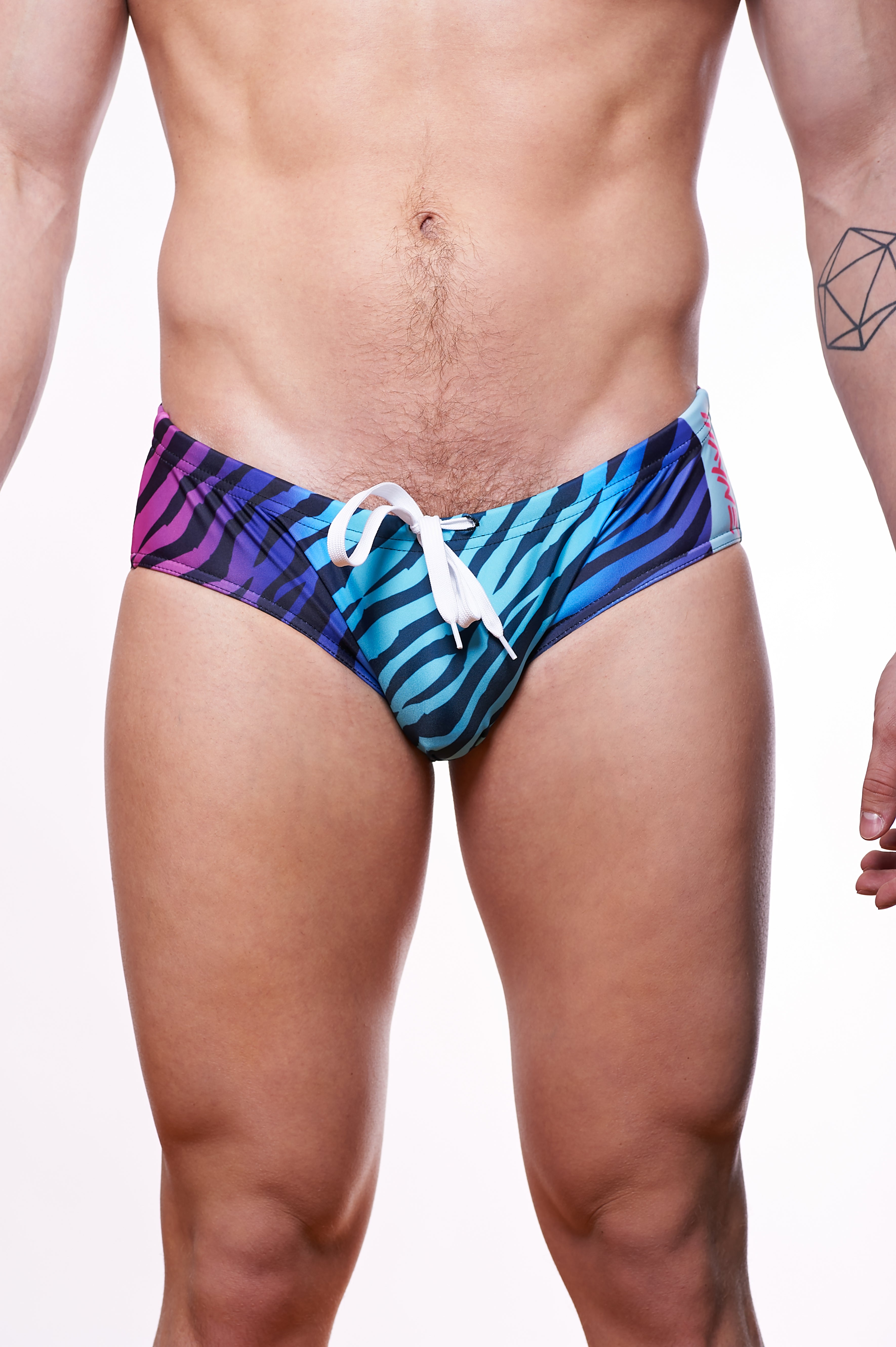 Retro Leopard Speedo Wayne Underwear