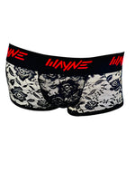 Black Cherry Garter Lace Thong