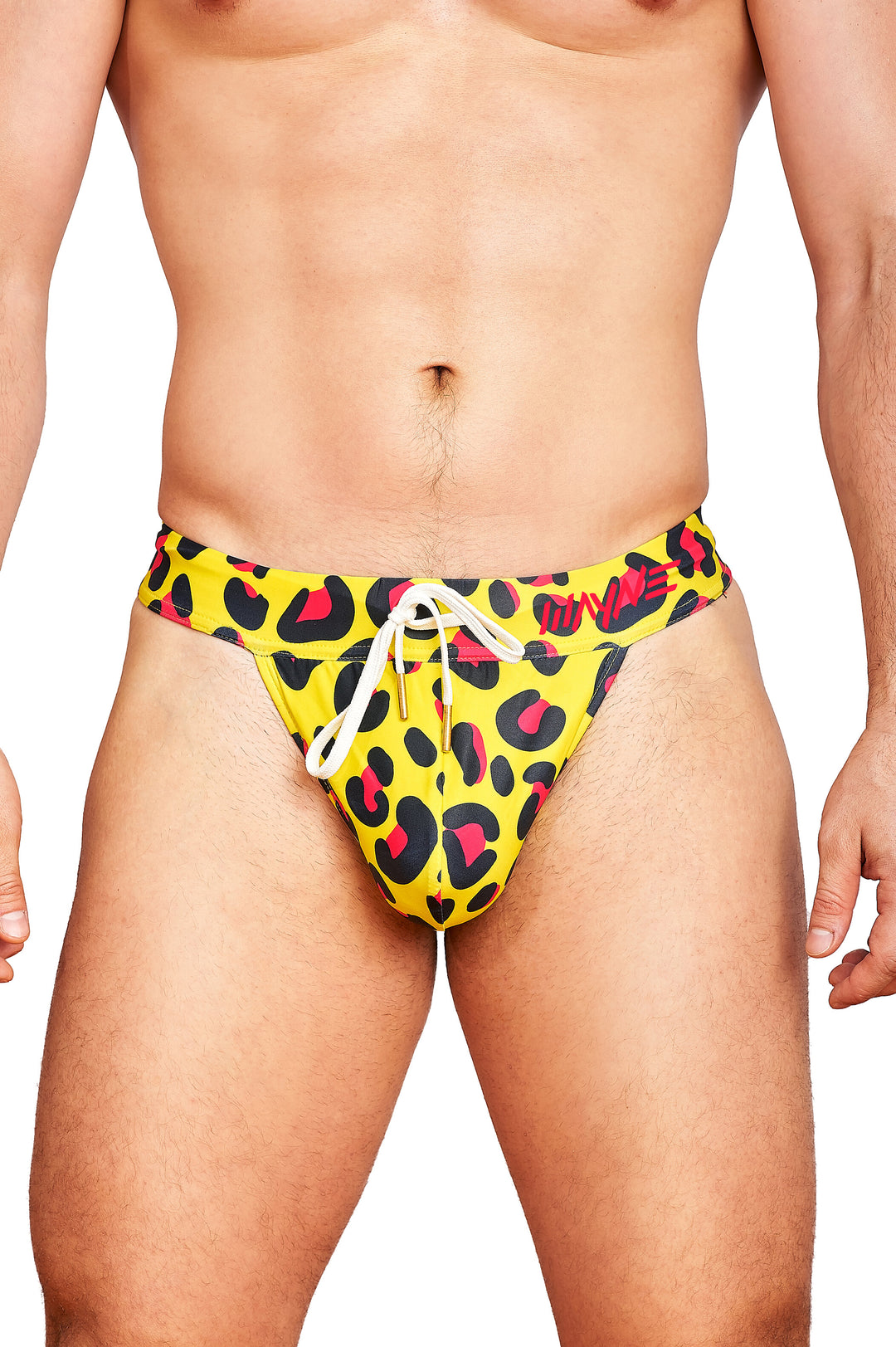 Neon Cheetah Swim Thong