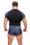 Retro Wayne Hybrid Swim Short